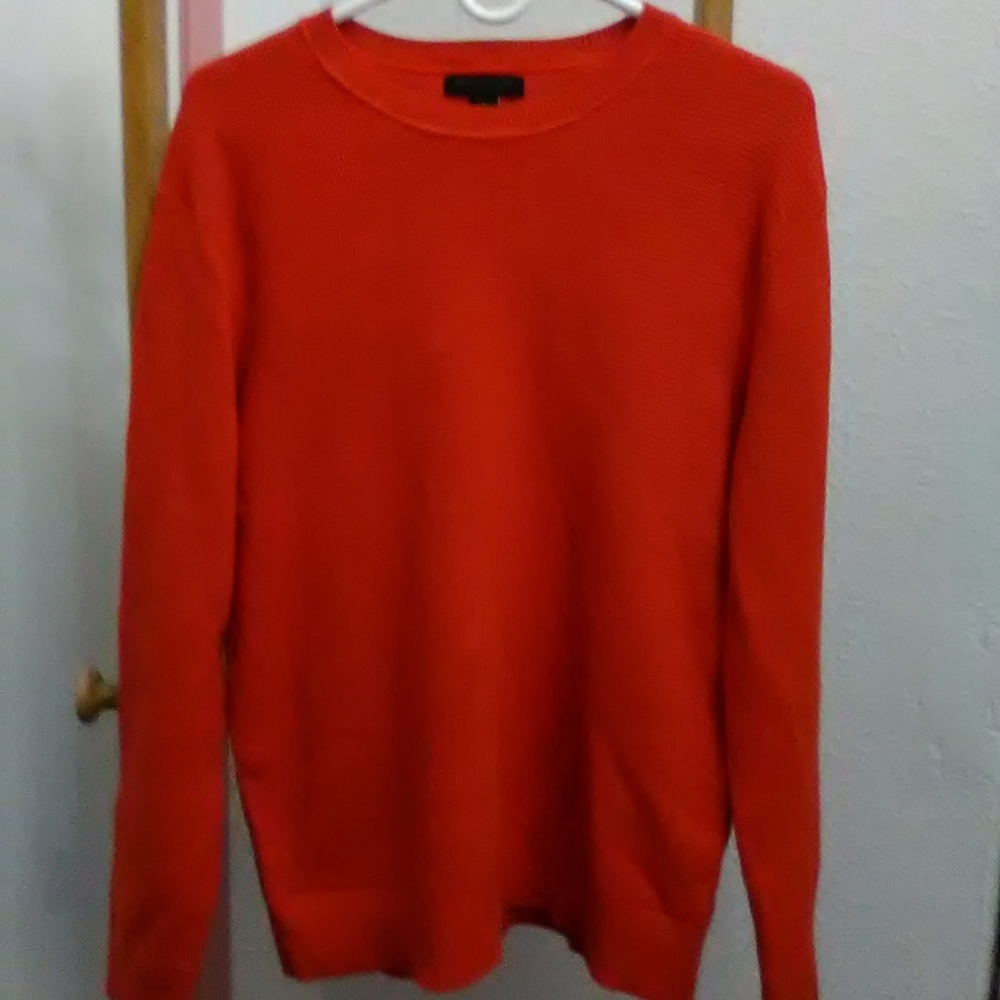 Banana Republic SUPIMA Crew, L, Burnt Orange